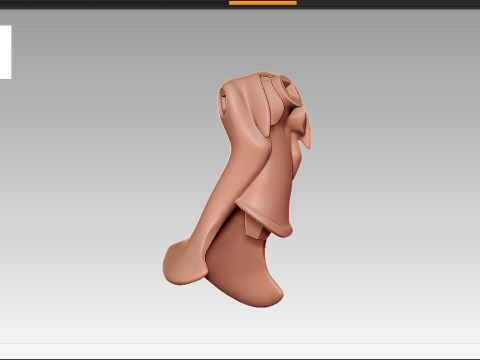 마이클 잭슨 만화 입상 3D 프린트 모델