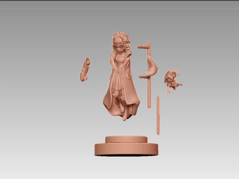 Supergirl - Figurine 3D Print Model