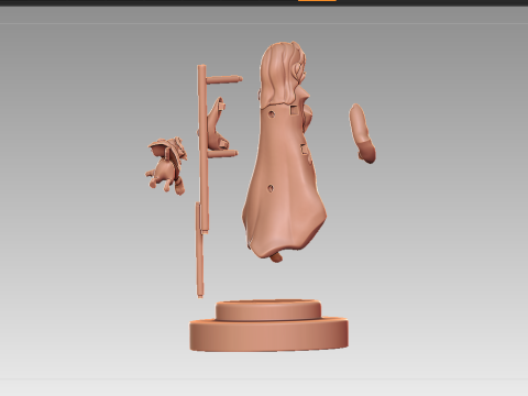 Supergirl - Figurine 3D Print Model