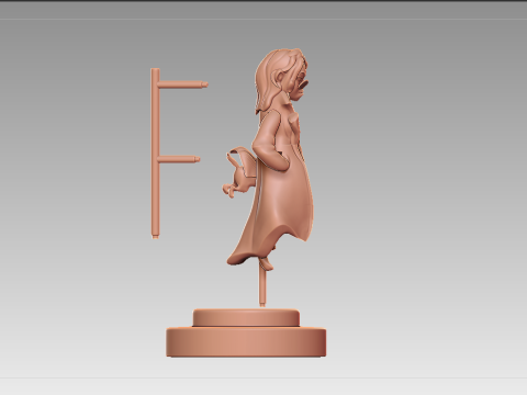 Supergirl - Figurine 3D Print Model