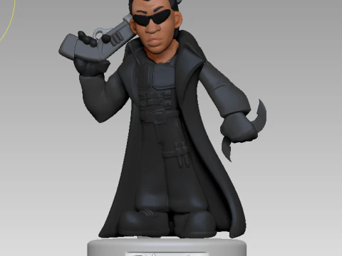 Marvel Blade - Figurine 3D Print Model