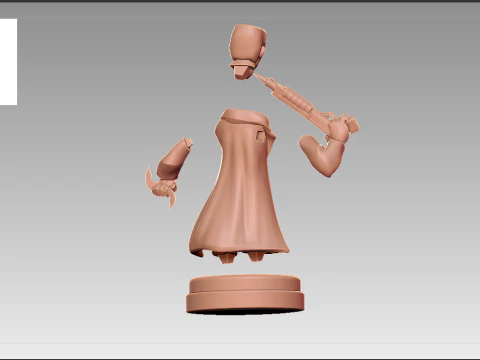Marvel Blade - Figurine 3D Print Model