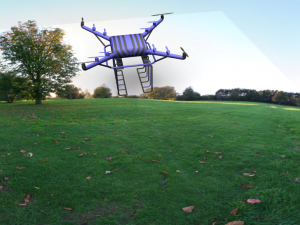 delivery drone 3D 프린트 모델