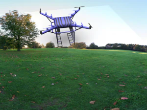 डिलीवरी ड्रोन 3D प्रिंट मॉडल