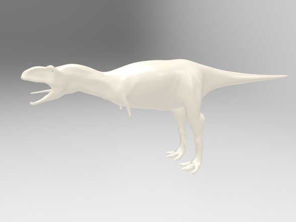 aucasaur low poly 3D Модель .c4d .max .obj .3ds .fbx .stl .blend