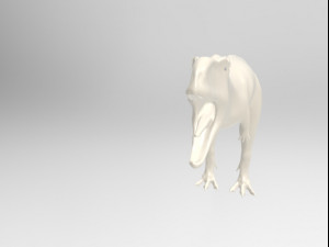 aucasaur low poly 3D Модель