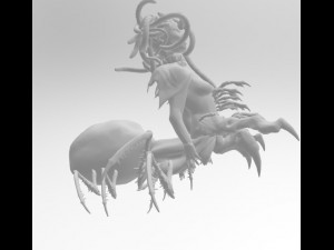 chimera Modèle 3D