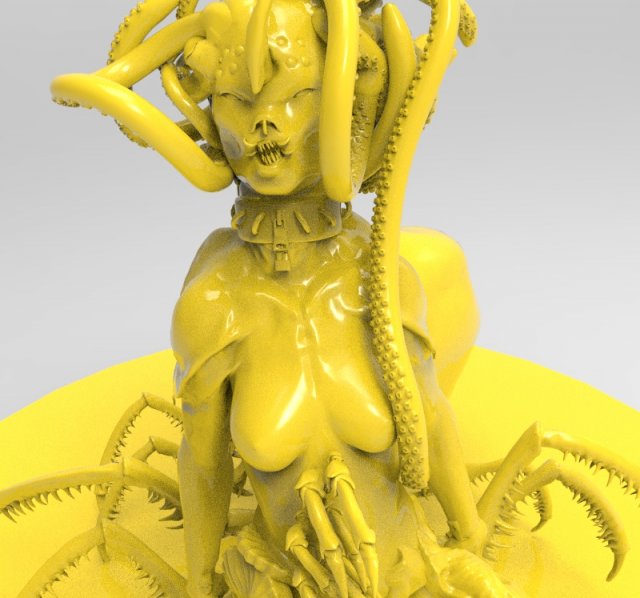 chimera 3d print model 3D Принт Модель .c4d .max .obj .3ds .fbx .stl .blend 