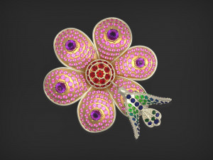 exclusive ring hummingbird Modelo de impresión 3D