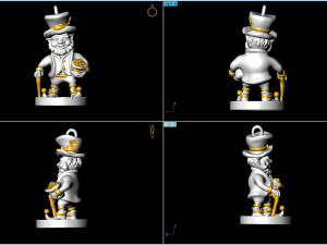 leprechaun for good luck 3D 프린트 모델