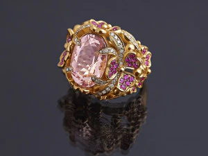 ексклюзивне кільце 3D Принт Модель