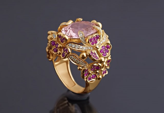 exclusive ring 3D Print Model .c4d .max .obj .3ds .fbx .stl .blend