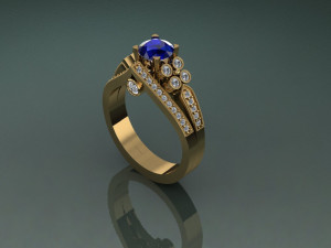 classic ring Modèles 3D en vedette