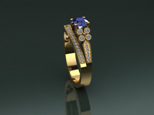 classic ring Modèles 3D en vedette