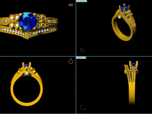 класичне кільце 3D Принт Модель