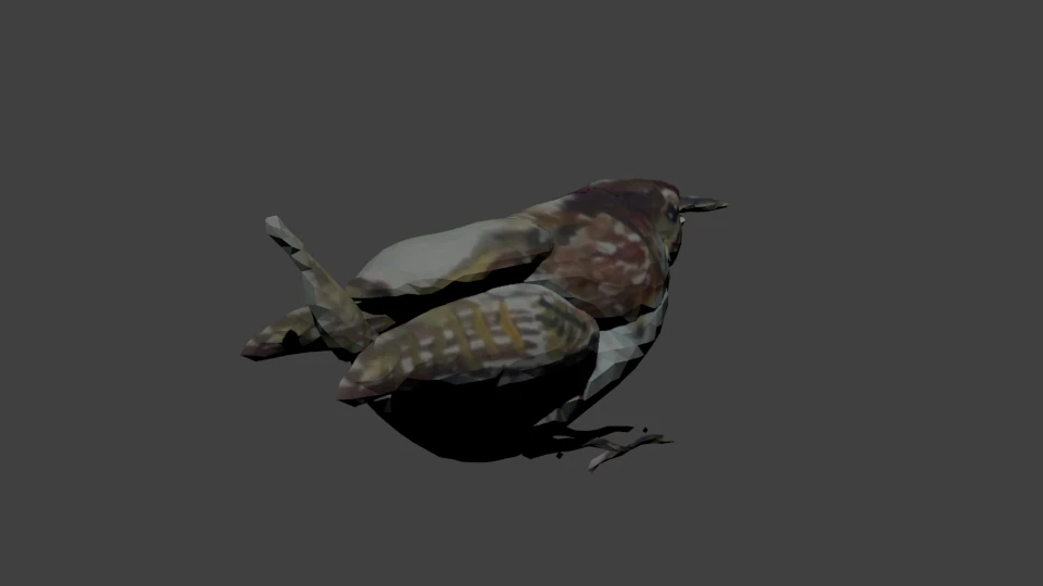 bird1 3D Model .c4d .max .obj .3ds .fbx .stl .blend 