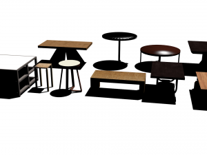 pack table 3D Model