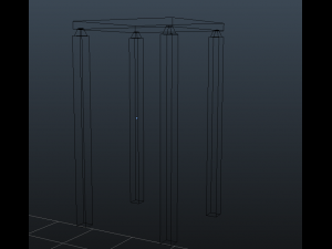 pack table 3Dモデル