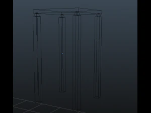pack table 3D Model