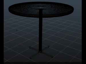 pack table 3Dモデル
