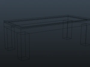 pack table 3D Model