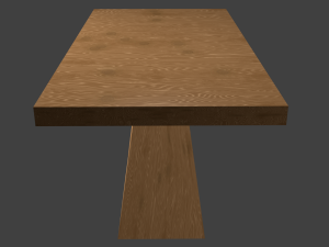pack table 3Dモデル