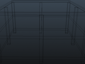 pack table 3Dモデル