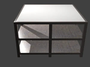 pack table 3D Model