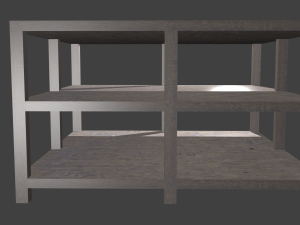 pack table 3Dモデル