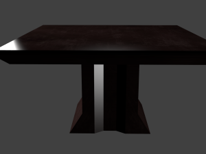 pack table 3Dモデル