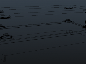 pack table 3Dモデル