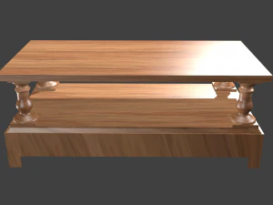 pack table 3D Model