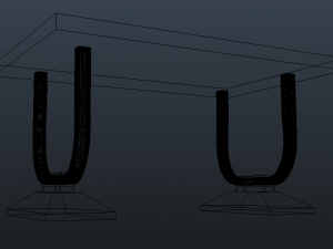 pack table 3Dモデル