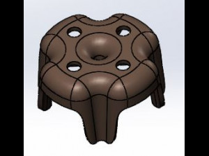 bath chair 3D-printmodel