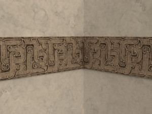 chinese frieze ornament pack Model 3D