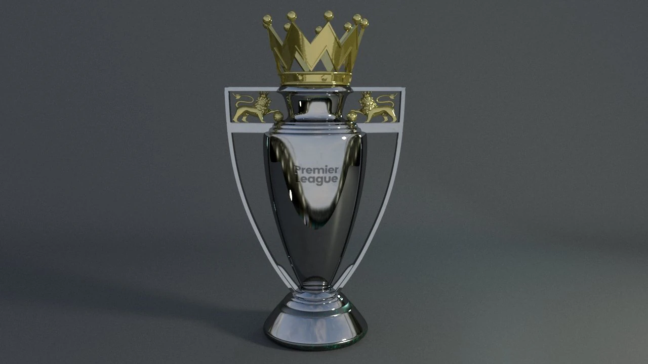 trofi liga utama Model 3D .c4d .max .obj .3ds .fbx .stl .blend 