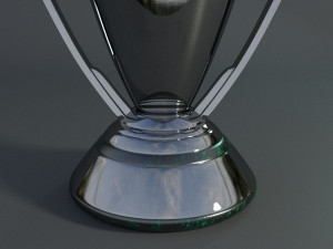 premier league trophy 3D 模型