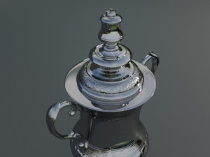 fa cup trophy Modelo 3D