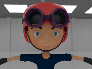 rinkoocartton model 3D-Modell