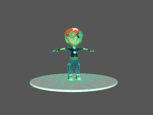 rinkoocartton model 3D Model