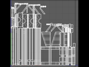 guillotine low-poly 3D Model