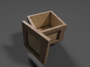 open box 3D-Modell