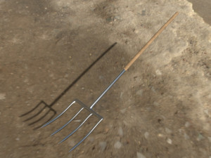 pitchfork 3D Model