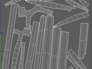 pitchfork 3D Model