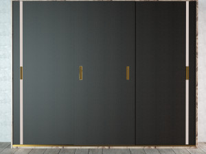 leather wardrobe 3D Model