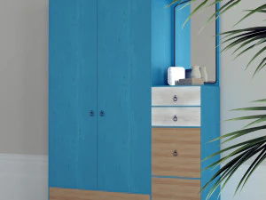 colombian cabinet 3D Model