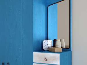 colombian cabinet 3Dモデル