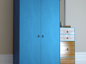 colombian cabinet 3Dモデル
