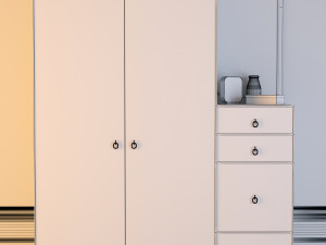 colombian cabinet 3Dモデル