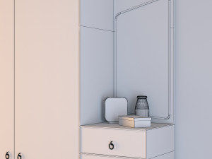colombian cabinet 3Dモデル